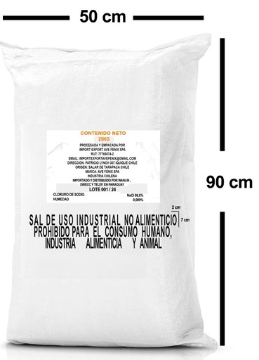 SAL Industrial (bolsa 25 Kg) (Gs 25 Kg)