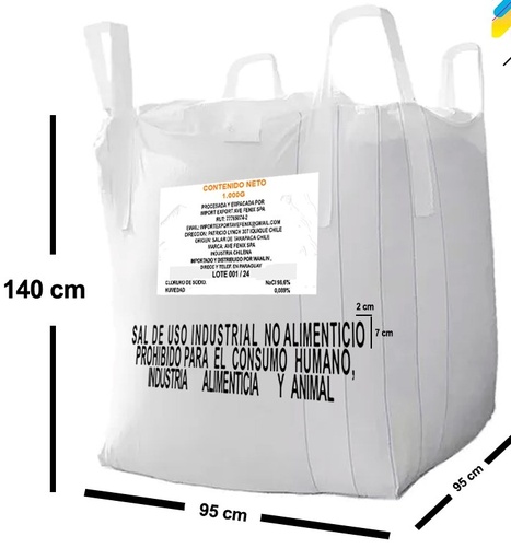 SAL Industrial (Maxibolsa 1000 Kg) (Gs Tonelada)